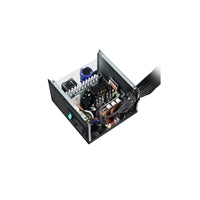 DeepCool PN750D 750W PSU, ATX 3.1, 120mm Silent High Performance Fan, 80 PLUS Gold, Non Modular, UK Plug, Flat Black Cables, Japanese Bulk Capacitors