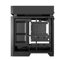 DeepCool CL6600 ARGB Modular Split-Chamber Mid-Tower ATX Case, Tempered Glass Panels, Pre-installed 360mm ARGB Liquid Cooler, 2 x FL12R SE ARGB Fans, USB 3.0, Mini-ITX/Mico-ATX/ATX, Black
