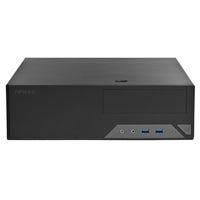 ANTEC VSK2000-U3 Case, Home & Business, Black, Slim Desktop Chassis, 2 x USB 3.0, Micro ATX, Mini-ITX, TFX PSU Form Factor Required