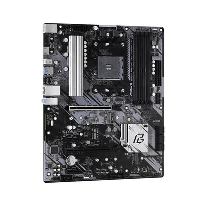 ASRock B550 Phantom Gaming 4 Super Alloy AMD AM4 Socket Motherboard, ATX, 4x DDR4 Slots, 2x M.2 Sockets, GbE LAN, 1x HDMI Port