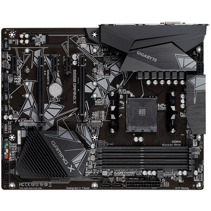 Gigabyte B550 GAMING X V2 AMD AM4 Socket Motherboard, ATX, 4x DDR4 Slots, 2x M.2 Sockets, Fitted I/O Shield, GbE LAN, 1x DVI-D / 1x HDMI Port