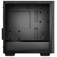 DeepCool MACUBE 110 Case, Home & Business, Black, Micro Tower, 2 x USB 3.0, Tempered Glass Side Window Panel, Micro ATX, Mini-ITX
