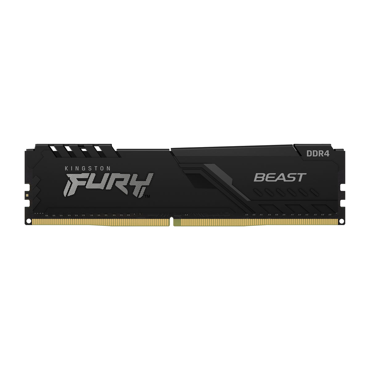 Kingston FURY Beast KF432C16BB/16 16GB (1x 16GB) DIMM System Memory, 3200MHz, DDR4, CL16, Black, Intel XMP