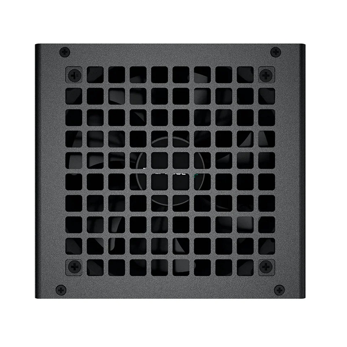 DeepCool PF600 600W PSU, 120mm Silent Hydraulic Bearing Fan, 80 PLUS White, Non Modular, UK Plug, Flat Black Cables, Efficient & Affordable