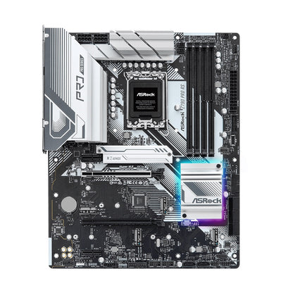 ASRock Z790 Pro RS Intel 1700 Socket Motherboard, ATX, 4x DDR5 Slots, 4x M.2 Sockets, Fitted I/O Shield, 2.5GbE LAN, 1x DisplayPort / 1x HDMI Port