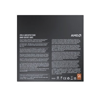AMD Ryzen 5 7600X 4.7GHz 6 Core AM5 Processor, 12 Threads, 4.7GHz up to 5.3GHz Boost, 38MB Cache,105W, No Fan, Radeon Graphics