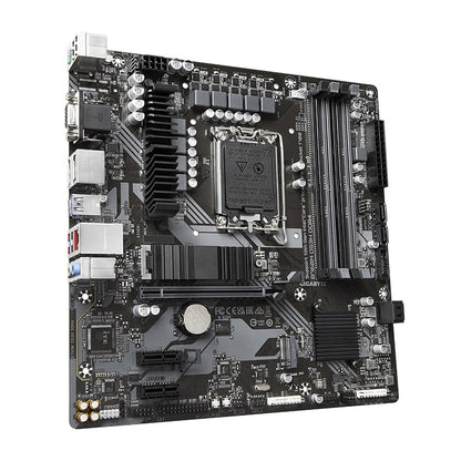 Gigabyte B760M DS3H DDR4 Ultra Durable Intel 1700 Socket Motherboard, Micro-ATX, 4x DDR4 Slots, 2x M.2 Sockets, 2.5GbE LAN, 1x D-Sub / 2x DisplayPorts / 1x HDMI Port