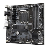 Gigabyte B760M DS3H DDR4 Ultra Durable Intel 1700 Socket Motherboard, Micro-ATX, 4x DDR4 Slots, 2x M.2 Sockets, 2.5GbE LAN, 1x D-Sub / 2x DisplayPorts / 1x HDMI Port