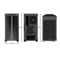 be quiet! Pure Base 500 FX Case, Black, Mid Tower, 1 x USB 3.2 Gen 1 Type-A / 1 x USB 3.2 Gen 2 Type-C, Tempered Glass Side Window Panels, 4 x Light Wings Addressable RGB PWM Fans Included, ARGB LED Lighting Front Mesh Panel