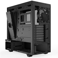 be quiet! Pure Base 500DX Case, Black, Mid Tower, 1 x USB 3.2 Gen 1 Type-A / 1 x USB 3.2 Gen 2 Type-C, Tempered Glass Side Window Panels, 3 x Pure Wings 2 140mm Black PWM Fans Included, ARGB LED Lighting Front Mesh Panel