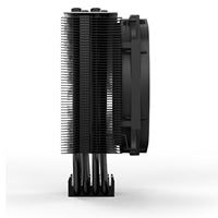 be quiet! Dark Rock Slim Fan CPU Cooler, Universal Socket, Silent Wings 3 120mm PWM Black Cooling Fan, 1500RPM, 4 Heat Pipes, 180W TDP, Compact Construction to Stop Blocking Memory Slots, Intel LGA 1700 & AMD AM5 Compatible