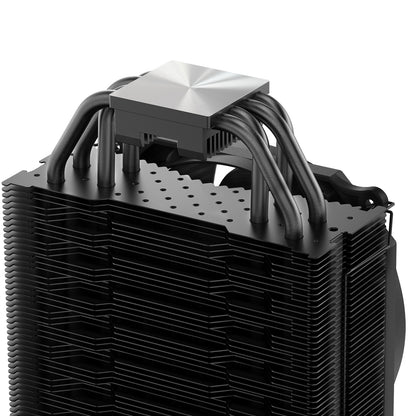 be quiet! Dark Rock Slim Fan CPU Cooler, Universal Socket, Silent Wings 3 120mm PWM Black Cooling Fan, 1500RPM, 4 Heat Pipes, 180W TDP, Compact Construction to Stop Blocking Memory Slots, Intel LGA 1700 & AMD AM5 Compatible