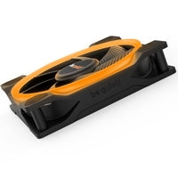 be quiet! Light Wings PWM Addressable RGB Fan, 120mm, 1700RPM, 4-Pin PWM Fan & 3-Pin ARGB Connectors, Black Frame, Black Blades, ARGB Lighting on Front & Rear