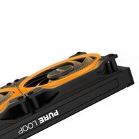 be quiet! Light Wings PWM High Speed Addressable RGB Fan, 140mm, 2200RPM, 4-Pin PWM Fan & 3-Pin ARGB Connectors, Black Frame, Black Blades, ARGB Lighting on Front & Rear