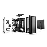 be quiet! Shadow Base 800 FX ARGB Black Mid Tower Chassis, Addressable RGB LEDs, 4x 140mm Fans, mITX/mATX/ATX/EATX