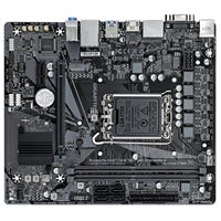 Gigabyte H610M S2H V3 DDR4 Ultra Durable Intel 1700 Socket Motherboard, Micro-ATX, 2x DDR4 Slots, 1x M.2 Socket, GbE LAN, 1x D-Sub / 2x DisplayPorts / 1x HDMI Port