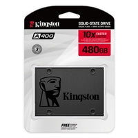 Kingston A400 (SA400S37/480G) 480GB, 2.5 Inch SSD, SATA 3 Interface, Read 500MB/s, Write 450MB/s, 3 Year Warranty