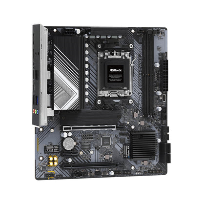 ASRock B650M-HDV/M.2 AMD AM5 Socket Motherboard, Micro-ATX, 2x DDR5 Slots, 2x M.2 Sockets, Fitted I/O Shield, 2.5GbE LAN, 1x DisplayPort / 1x HDMI Port