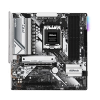 ASRock B650M Pro RS AMD AM5 Socket Motherboard, Micro-ATX, 4x DDR5 Slots, 3x M.2 Sockets, Fitted I/O Shield, 2.5GbE LAN, 1x DisplayPort / 1x HDMI Port