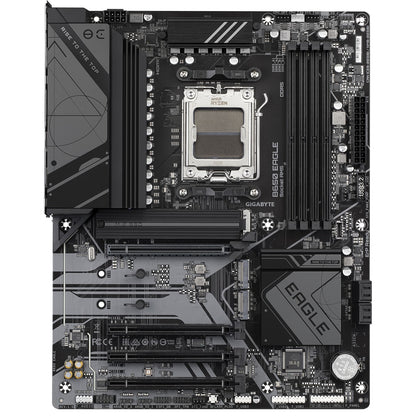 Gigabyte B650 EAGLE AMD AM5 Socket Motherboard, ATX, 4x DDR5 Slots, 3x M.2 Sockets, Fitted I/O Shield, GbE LAN, 1x DisplayPort / 1x HDMI Port
