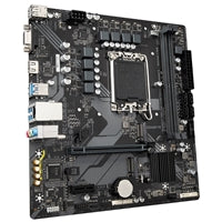 Gigabyte B760M H DDR4 Ultra Durable Intel 1700 Socket Motherboard, Micro-ATX, 2x DDR4 Slots, 2x M.2 Sockets, GbE LAN, 1x D-Sub / 1x HDMI Port