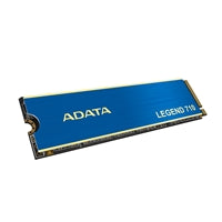 Adata Legend 710 (ALEG-710-1TCS) 1TB NVMe SSD, M.2 Interface, PCIe Gen3, 2280, Read 2400MB/s, Write 1800MB/s, Heatsink, 3 Year Warranty