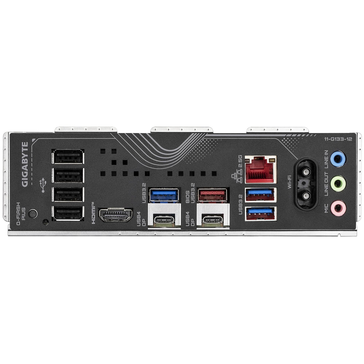 Gigabyte X870 EAGLE WIFI7 AMD AM5 Socket Motherboard, ATX, 4x DDR5 Slots, 3x M.2 Sockets, Fitted I/O Shield, 2.5GbE LAN, Wi-Fi 7, 1x HDMI Port / 2x USB-C (USB4)
