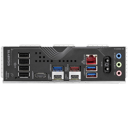 Gigabyte X870 EAGLE WIFI7 AMD AM5 Socket Motherboard, ATX, 4x DDR5 Slots, 3x M.2 Sockets, Fitted I/O Shield, 2.5GbE LAN, Wi-Fi 7, 1x HDMI Port / 2x USB-C (USB4)