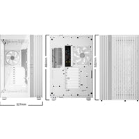 be-quiet! Light Base 900 FX, White, Full Tower E-ATX Case, Massive ARGB LED Strip, Full Windowed Design, 4 Light Wings 140mm PWM fans included