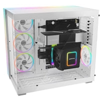 be-quiet! Light Base 900 FX, White, Full Tower E-ATX Case, Massive ARGB LED Strip, Full Windowed Design, 4 Light Wings 140mm PWM fans included