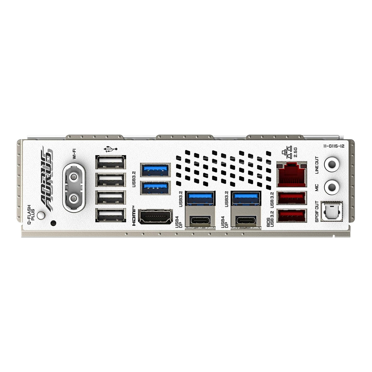 Gigabyte X870 AORUS ELITE WIFI7 ICE AMD AM5 Socket Motherboard, ATX, 4x DDR5 Slots, 4x M.2 Sockets, Fitted I/O Shield, 2.5GbE LAN, Wi-Fi 7, 1x HDMI Port / 2x USB-C (USB4)