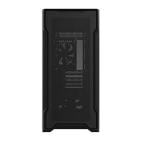 Gigabyte C102 GLASS Mid Tower PC Case - Black, Tempered Glass Side Panel, Optimized Airflow, Dual USB 3.0 Ports, Supports Liquid Cooling Up to 360mm