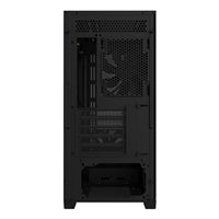Gigabyte C102 GLASS Mid Tower PC Case - Black, Tempered Glass Side Panel, Optimized Airflow, Dual USB 3.0 Ports, Supports Liquid Cooling Up to 360mm