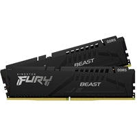 Kingston FURY Beast KF560C36BBE2K2-32 32GB (2x 16GB) DIMM System Memory, 6000MHz, DDR5, CL36, Black, Intel XMP, AMD EXPO