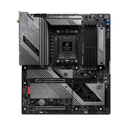 ASRock X870E TAICHI LITE AMD AM5 Socket Motherboard, E-ATX, 4x DDR5 Slots, 4x M.2 Sockets, Fitted I/O Shield, 5GbE LAN, Wi-Fi 7, 1x HDMI Port / 2x USB-C (USB4)