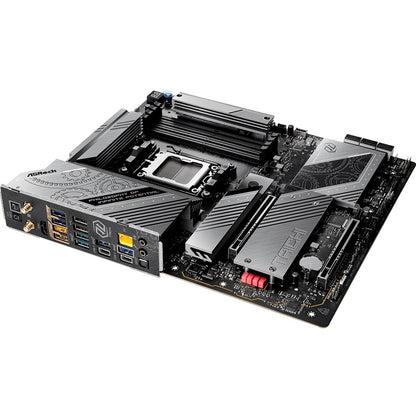 ASRock X870E TAICHI LITE AMD AM5 Socket Motherboard, E-ATX, 4x DDR5 Slots, 4x M.2 Sockets, Fitted I/O Shield, 5GbE LAN, Wi-Fi 7, 1x HDMI Port / 2x USB-C (USB4)