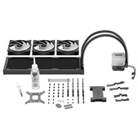 be quiet! Light Loop 360mm AIO Liquid Cooler - High-Performance ARGB All-in-One Water Cooling System with Triple Light Wings LX PWM Fans