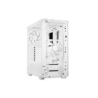 be quiet! Pure Base 501 Airflow White ATX Mid Tower Case with USB-A, USB-C, 2 x Pure Wings 2 140mm Black PWM Fans, Sleek Front Panel and Airflow Cover