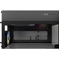 Antec CX600M Trio ARGB Mini Tower Gaming Case, Black, Tempered Glass Panels, Dual Chamber Design, Vertical Cooling, Pre-Installed ARGB Fans, Water Cooling Support,