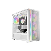 be quiet! Light Wings LX 140mm PWM High-Speed Fan, ARGB Lighting, Triple Pack, Ultra-Quiet Operation, High Airflow, Daisy-Chaining Support, White