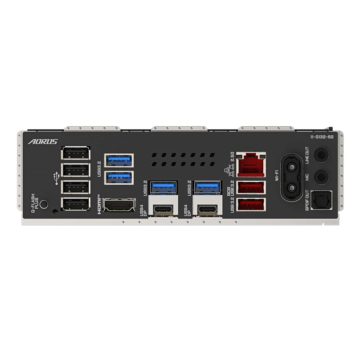 Gigabyte X870E AORUS ELITE WIFI7 AMD AM5 Socket Motherboard, ATX, 4x DDR5 Slots, 4x M.2 Sockets, Fitted I/O Shield, 2.5GbE LAN, Wi-Fi 7, 1x HDMI Port / 2x USB-C (USB4)