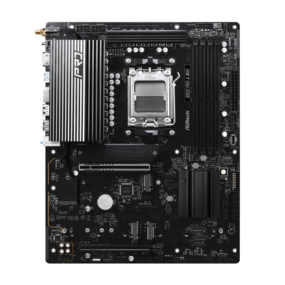 ASRock B850 Pro-A WiFi AMD AM5 Socket Motherboard, ATX, 4x DDR5 Slots, 4x M.2 Sockets, 2.5GbE LAN, Wi-Fi 6E, 1x HDMI Port / 1x USB-C