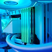 Adata LANCER NEON AX5U6400C3216G-DCLANRSG DDR5 6400MHz, 32GB, (2 x 16GB) CL32, 1.4v, Retail, Silver RGB System Memory, Using Eco-Friendly Material