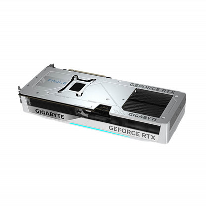 Gigabyte NVIDIA GeForce RTX 5070 Ti EAGLE OC ICE SFF 16GB GDDR7 Graphics Card, 8960 CUDA Cores, 2542 MHz Core Clock, Triple Fan, White, 3x DisplayPorts / 1x HDMI Port