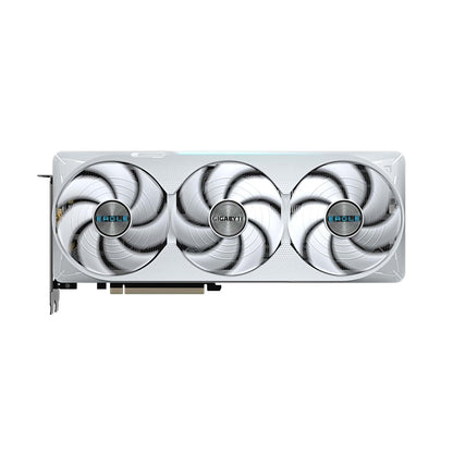Gigabyte NVIDIA GeForce RTX 5070 Ti EAGLE OC ICE SFF 16GB GDDR7 Graphics Card, 8960 CUDA Cores, 2542 MHz Core Clock, Triple Fan, White, 3x DisplayPorts / 1x HDMI Port