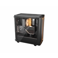 be quiet! Pure Base 501 DX Airflow Window Black ATX Mid Tower ARGB Case with USB-A, USB-C, 3 x Pure Wings 3 140mm Black PWM Fans