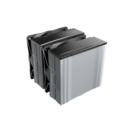 be quiet! Pure Rock Pro 3 CPU Cooler, Universal Socket, 2 x Pure Wings Fans, 2000RPM, only 34.8dB(A) at maximum fan speed, 250W TDP, 3-year manufacturer's warranty