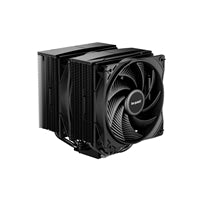 be quiet! Pure Rock Pro 3 CPU Cooler, Black, Universal Socket, 2 x Pure Wings Fans, 2000RPM, only 34.8dB(A) at maximum fan speed, 250W TDP, 3-year manufacturer's warranty