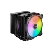 be quiet! Pure Rock Pro 3 LX CPU Cooler, Universal Socket, 2 x Light Wings Fans, 2000RPM, only 34.8dB(A) at maximum fan speed, 250W TDP, 3-year manufacturer's warranty