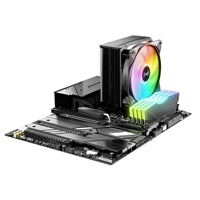 be quiet! Pure Rock 3 LX CPU Cooler, Universal Socket, Pure Wings 3 PWM Fan, 2000RPM, only 31.2dB(A) at maximum fan speed, 190W TDP, 3-year manufacturer's warranty